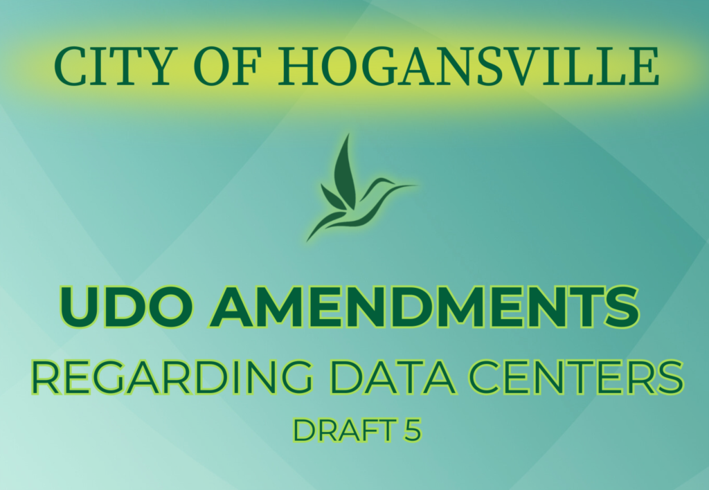UDO Amendments Regarding Data Centers - Draft 5